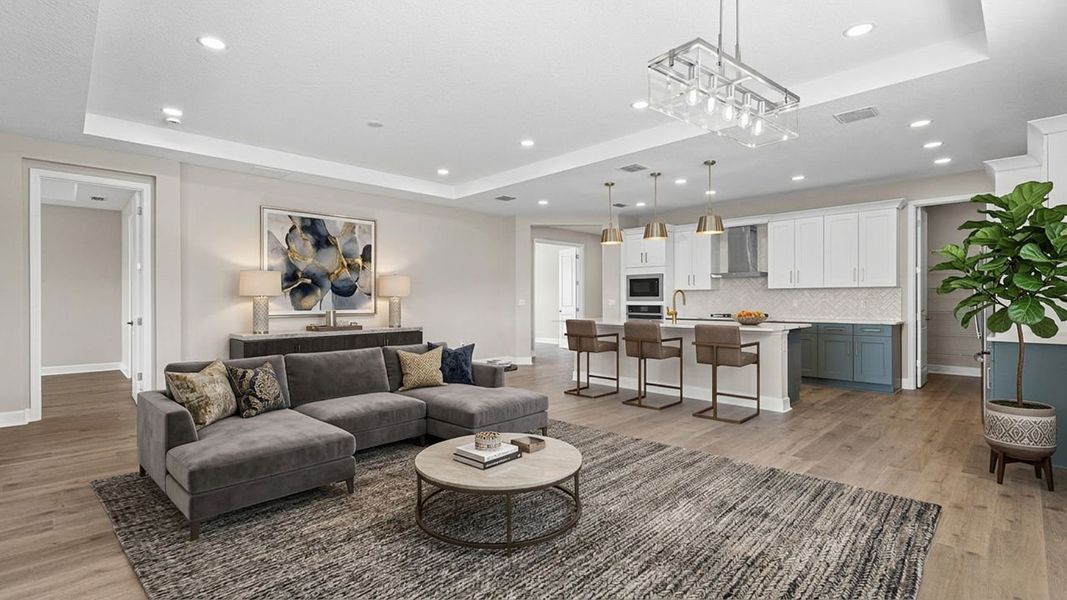 Great Room to Kitchen