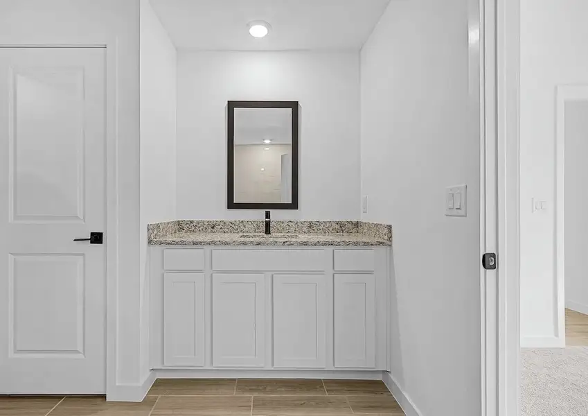 Get ready for your day in the master bathroom Get ready for your day in the master bathroom