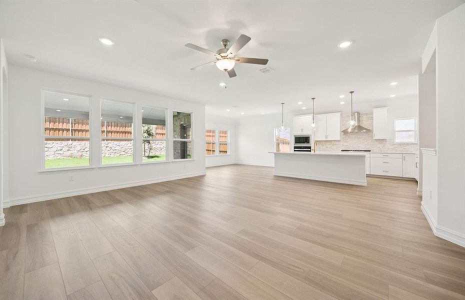 Airy gathering room *real home pictured Airy gathering room *real home pictured