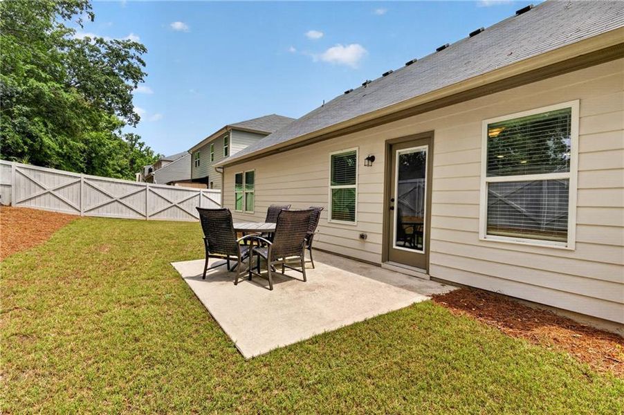 Exterior details and patio area of a home in , Braselton (Image 4).