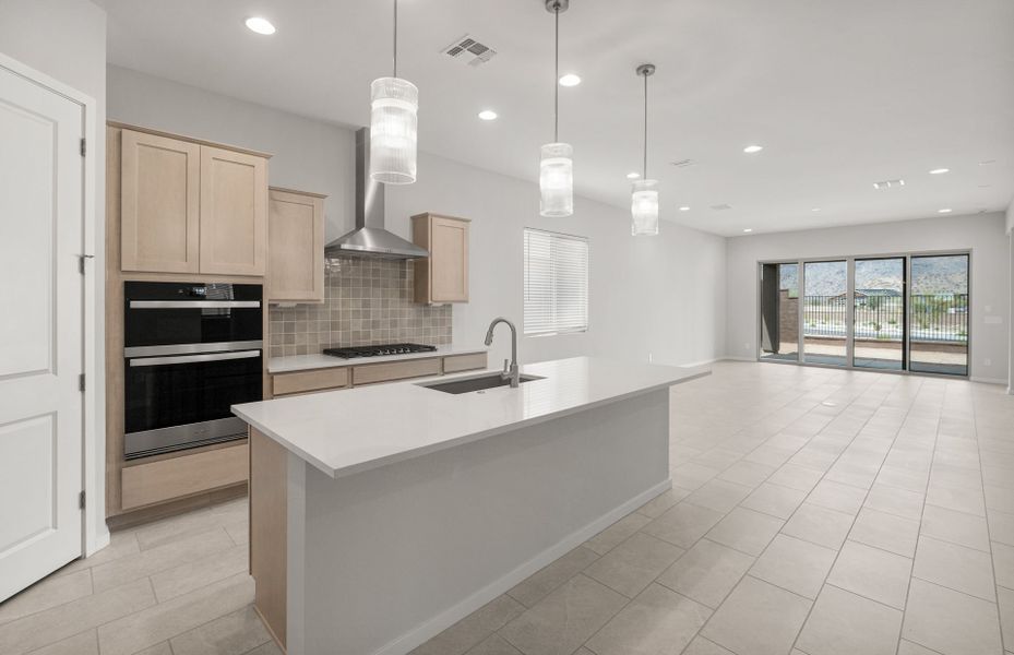 Furnished interior view inside a new home in Regent Hills - Meadow Series, Buckeye (Image 6).