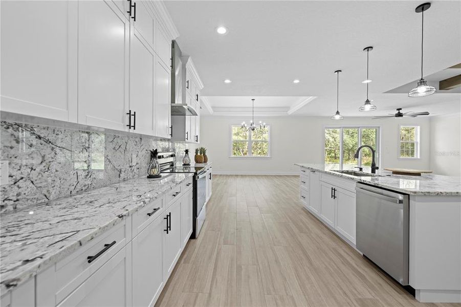 Furnished interior view inside a new home in , Weeki Wachee (Image 29).
