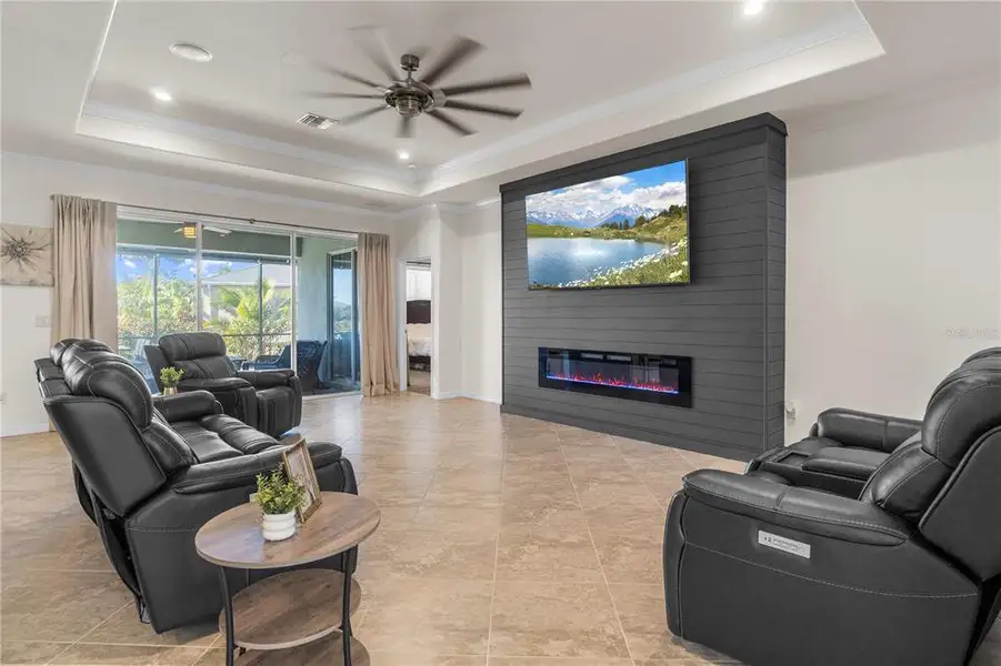 Furnished interior view inside a new home in , Punta Gorda (Image 5).