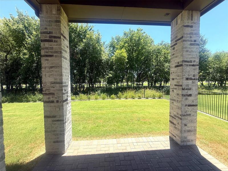 Exterior details and patio area of a home in , Van Alstyne (Image 2). Exterior details and patio area of a home in , Van Alstyne (Image 2).