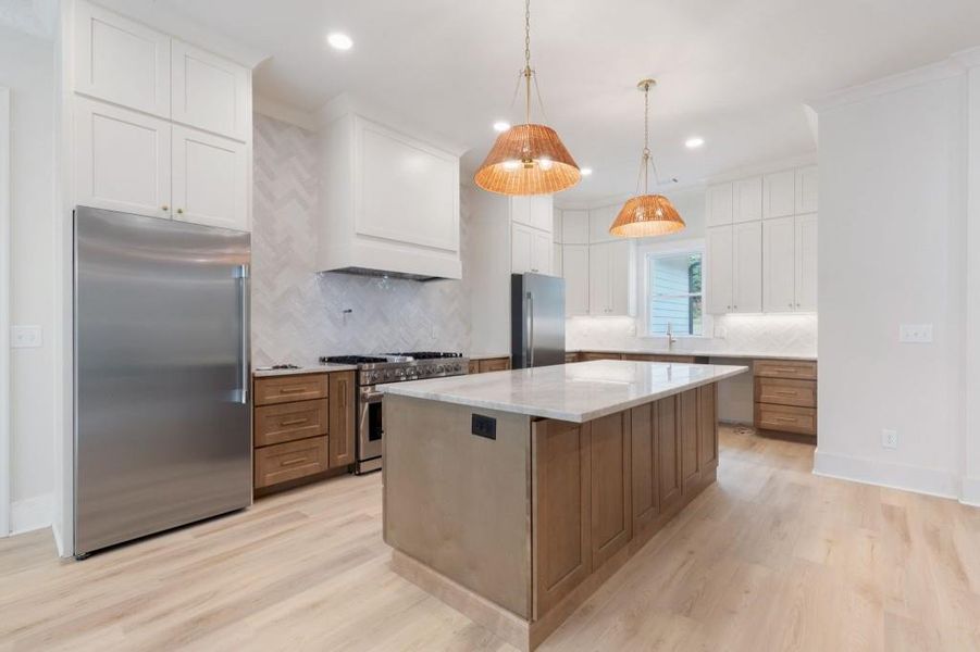 Furnished interior view inside a new home in , Canton (Image 32).