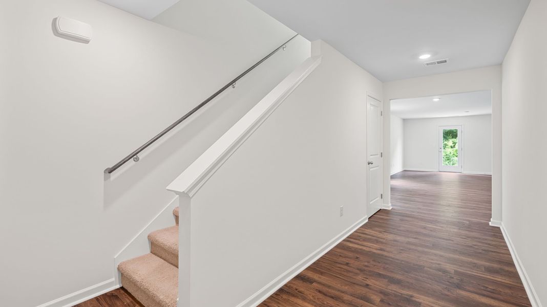 Spacious, unfurnished interior of a new home in Evergreen Landing, Rossville (Image 13). Spacious, unfurnished interior of a new home in Evergreen Landing, Rossville (Image 13).