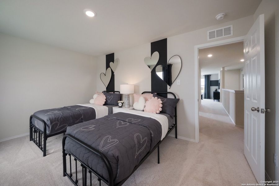 Furnished interior view inside a new home in , San Antonio (Image 4).