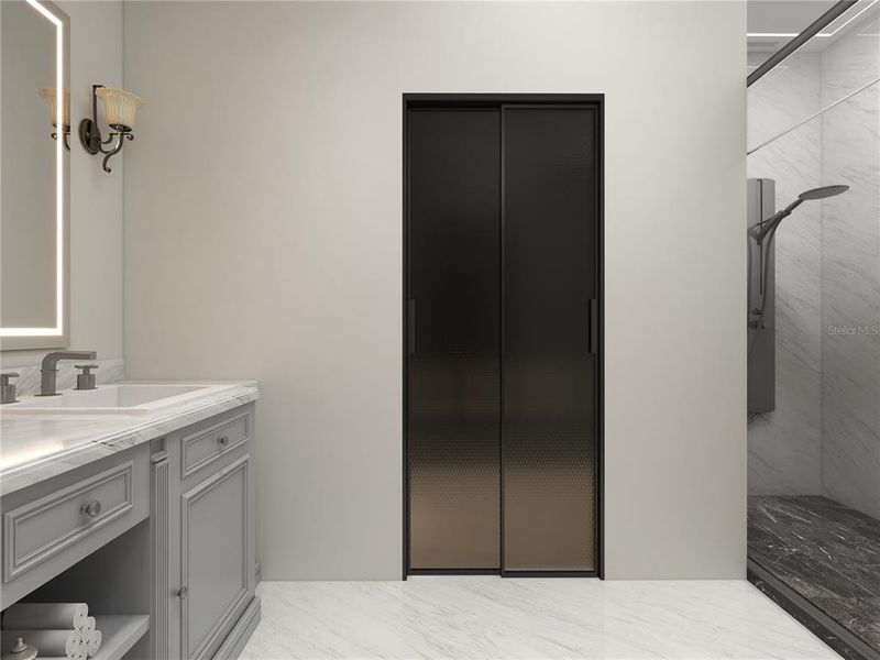 Downstairs Primary Bathroom Downstairs Primary Bathroom