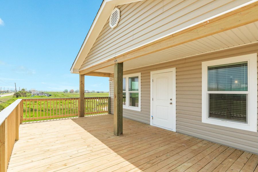 Exterior details and patio area of a home in , Surfside Beach (Image 19). Exterior details and patio area of a home in , Surfside Beach (Image 19).
