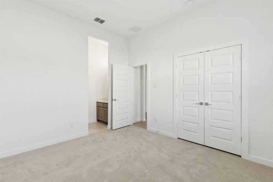 Bedroom in the Gilmour II home plan by Trophy Signature Homes – REPRESENTATIVE PHOTO Bedroom in the Gilmour II home plan by Trophy Signature Homes – REPRESENTATIVE PHOTO