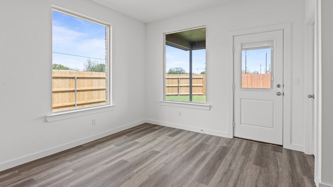 Representative unfurnished interior of a home built from the The Oxford by D.R. Horton in Viridian, Lubbock (Image 13). Representative unfurnished interior of a home built from the The Oxford by D.R. Horton in Viridian, Lubbock (Image 13).