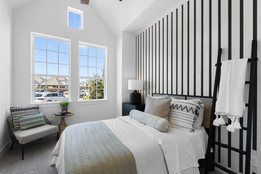 Furnished interior view inside a new home in Sienna, Missouri City (Image 9).