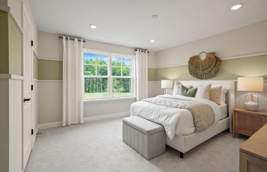 Furnished interior view inside a new home in Forest Creek, Waxhaw (Image 14). Furnished interior view inside a new home in Forest Creek, Waxhaw (Image 14).