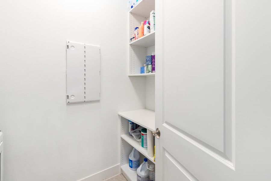 Laundry Shelves