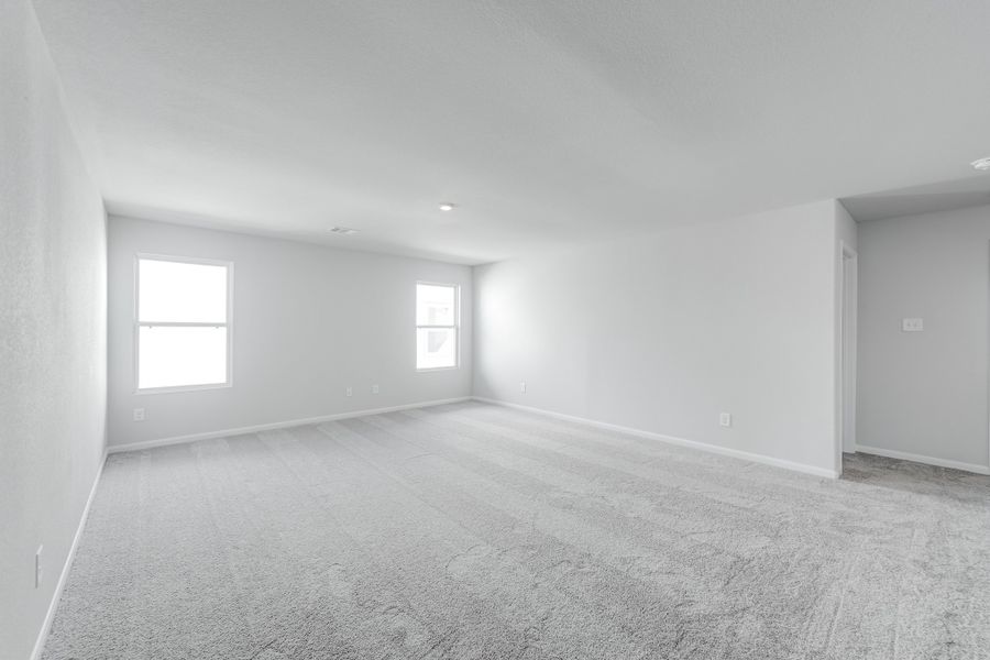 Representative unfurnished interior of a home built from the Adams by National HomeCorp in Lincolnton, Lincolnton (Image 36).