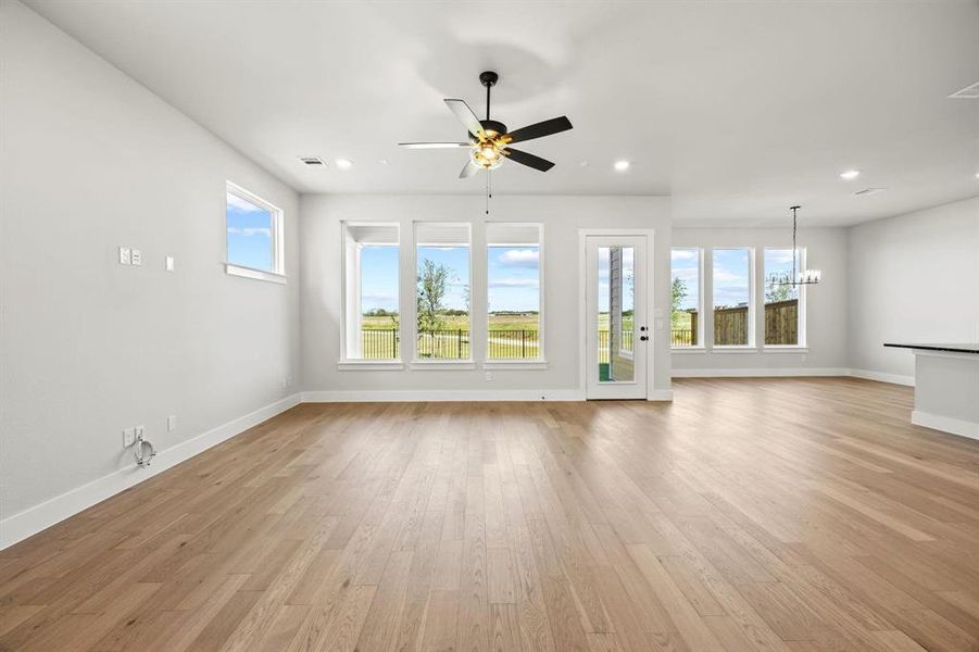 Spacious, unfurnished interior of a new home in North Square at Uptown, Celina (Image 25). Spacious, unfurnished interior of a new home in North Square at Uptown, Celina (Image 25).