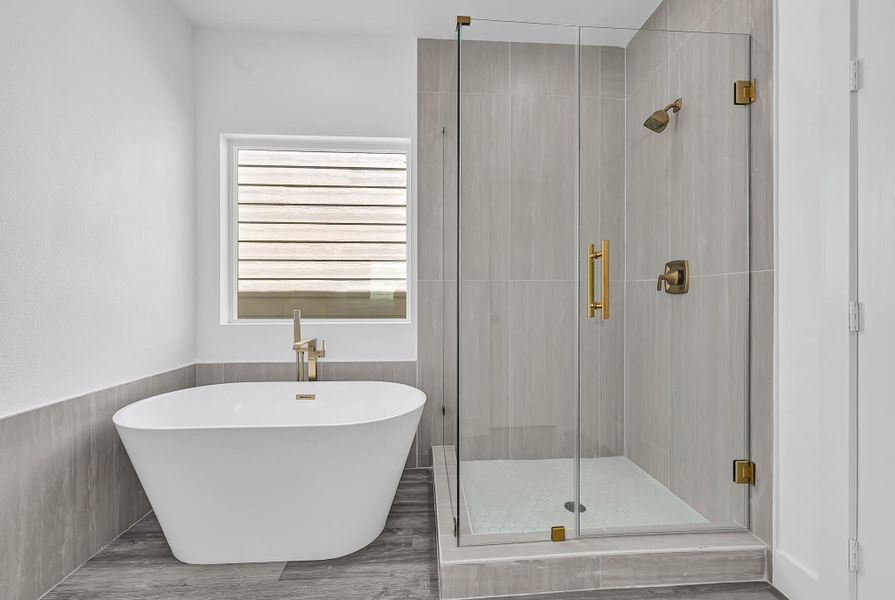 Furnished interior view inside a new home in , Houston (Image 7).