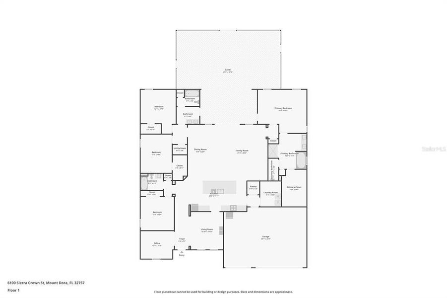 2D floor plan layout of this home in , Mount Dora, FL (Image 5).