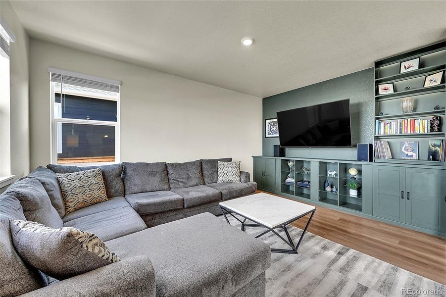Furnished interior view inside a new home in Settlers Crossing, Commerce City (Image 13).