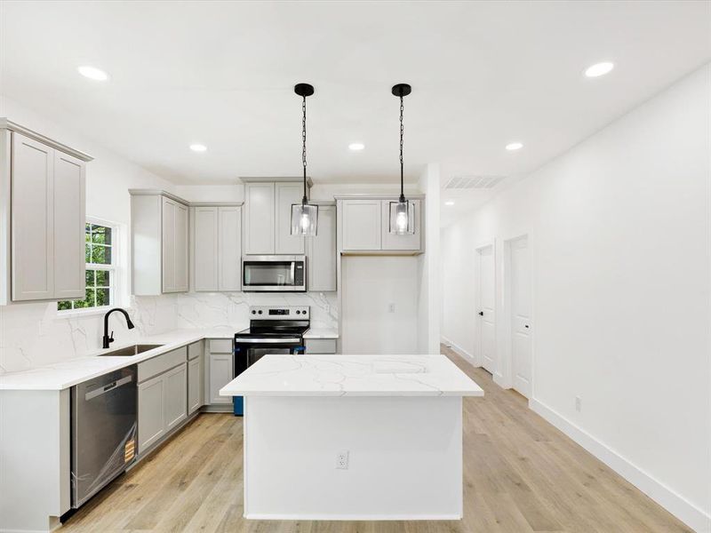 Furnished interior view inside a new home in , Garrett (Image 6). Furnished interior view inside a new home in , Garrett (Image 6).
