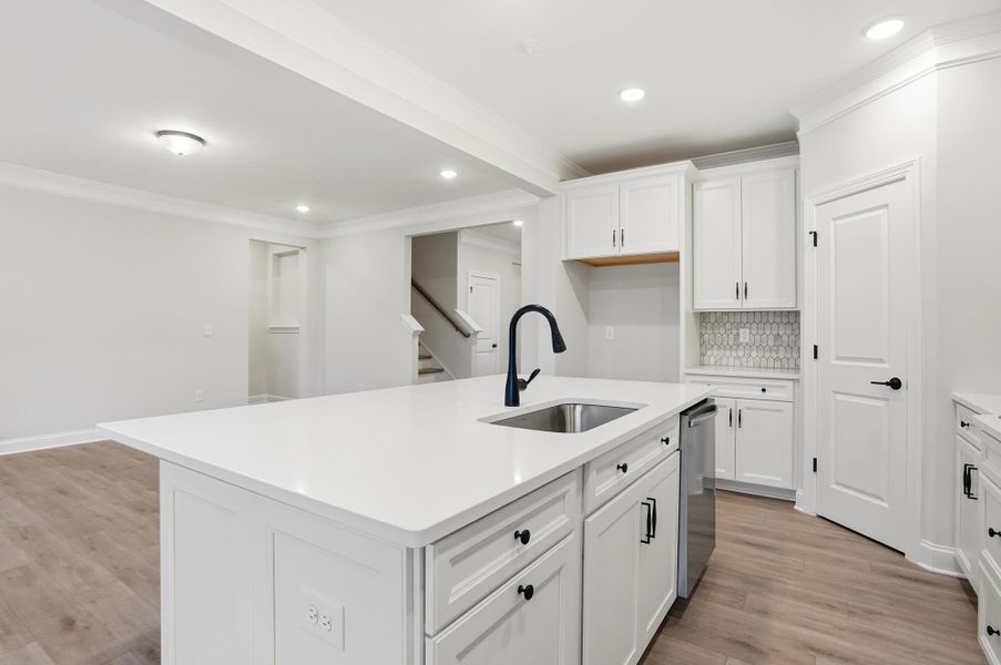 Furnished interior view inside a new home in Founders Landing | 55+ Community, Gastonia (Image 10).