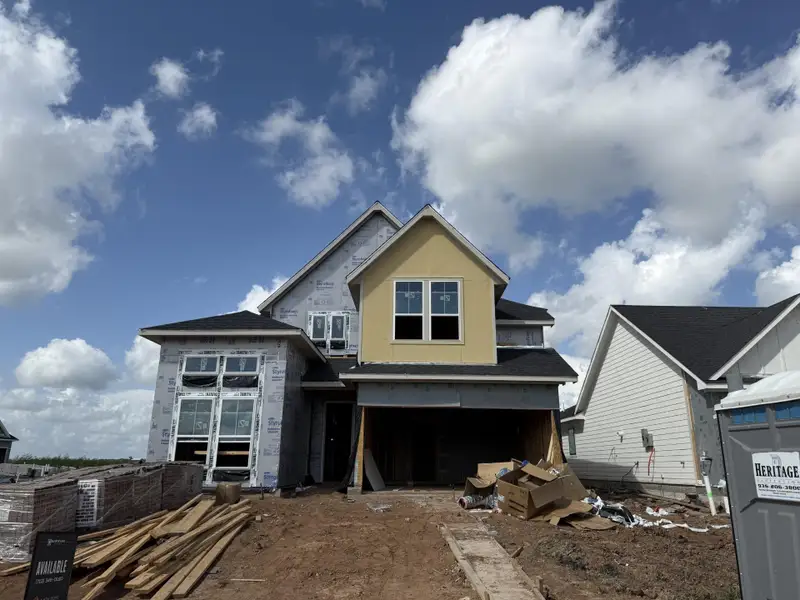 In-progress construction of a new home in Austin Point, Richmond, TX (Image 11). In-progress construction of a new home in Austin Point, Richmond, TX (Image 11).