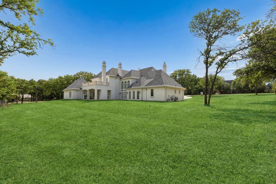 Exterior details and patio area of a home in , Southlake (Image 26).
