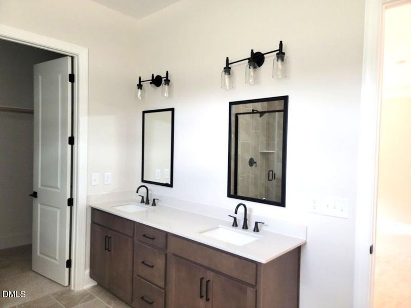 Furnished interior view inside a new home in Rockport, Wake Forest (Image 9).