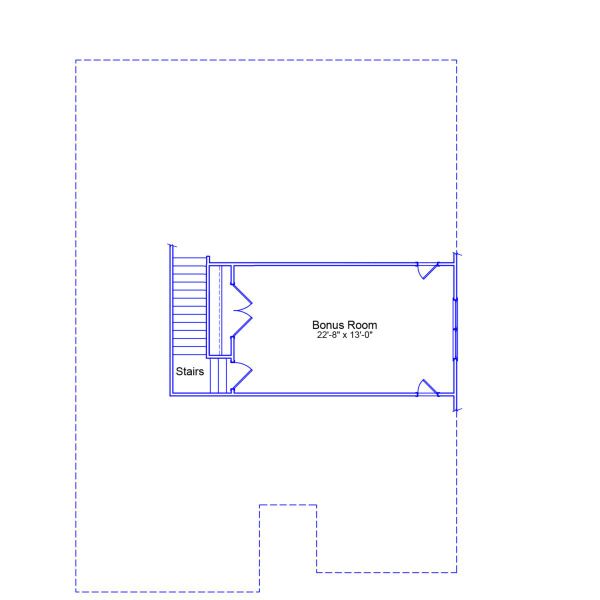 2D floor plan layout of this home in Fieldstone, Lexington, NC (Image 3).