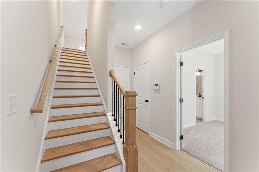 Spacious, unfurnished interior of a new home in Townes at South Main, Kennesaw (Image 18).