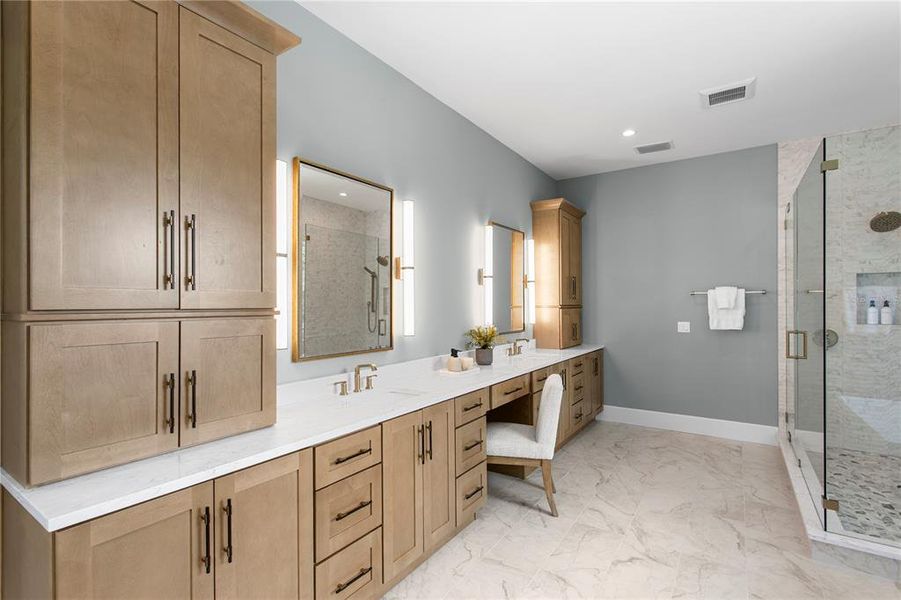 Furnished interior view inside a new home in , Tampa (Image 7).