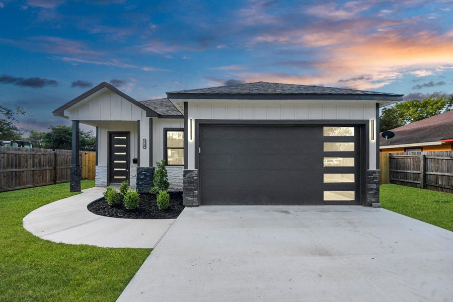 Exterior details and patio area of a home in , Liberty (Image 3). Exterior details and patio area of a home in , Liberty (Image 3).