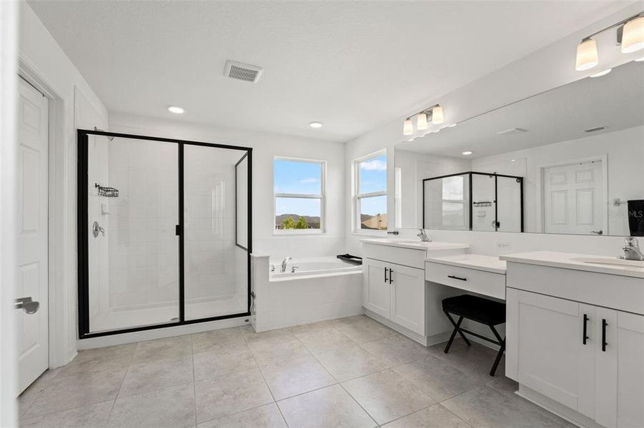 Furnished interior view inside a new home in , Wesley Chapel (Image 12).