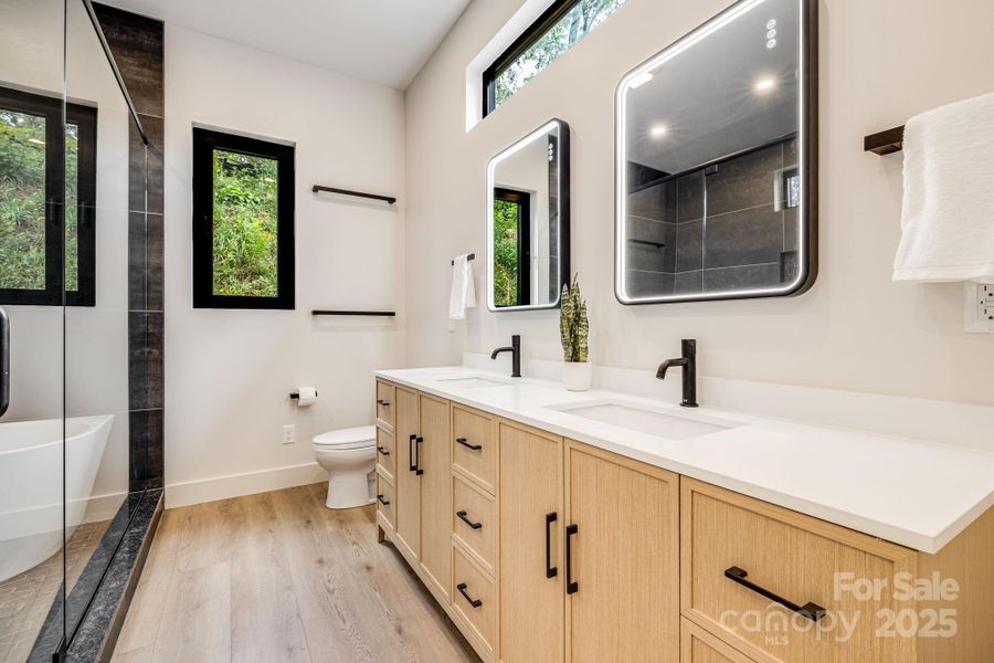 Furnished interior view inside a new home in , Asheville (Image 15). Furnished interior view inside a new home in , Asheville (Image 15).