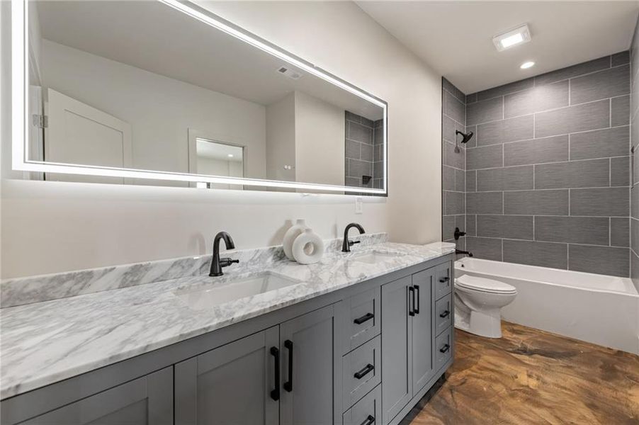 Furnished interior view inside a new home in , Morganton (Image 19).