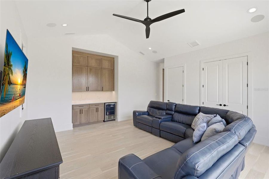 Furnished interior view inside a new home in , Orlando (Image 58). Furnished interior view inside a new home in , Orlando (Image 58).