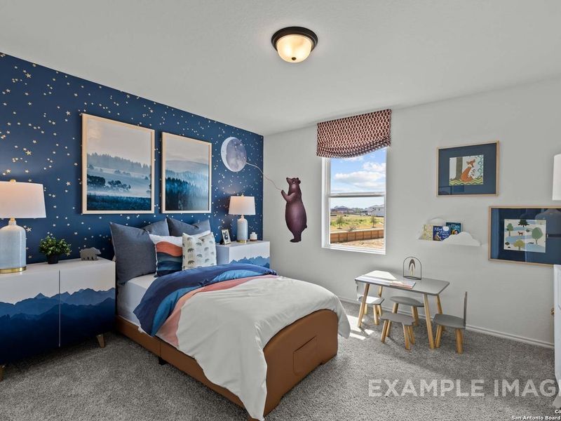 Furnished interior view inside a new home in Hannah Heights, Seguin (Image 22).