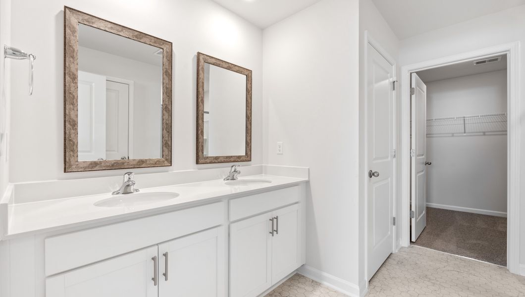 Representative furnished interior of a home built from the PENWELL by D.R. Horton in Baxter Village, Boiling Springs (Image 14).