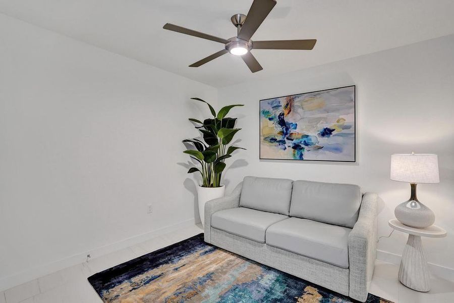 Furnished interior view inside a new home in Casamar, Pompano Beach (Image 23).