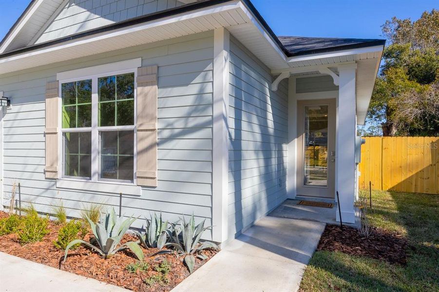Exterior details and patio area of a home in , East Palatka (Image 3). Exterior details and patio area of a home in , East Palatka (Image 3).