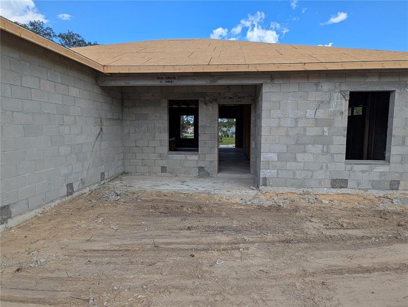 FRONT OF HOME WITH A COVERED PORCH