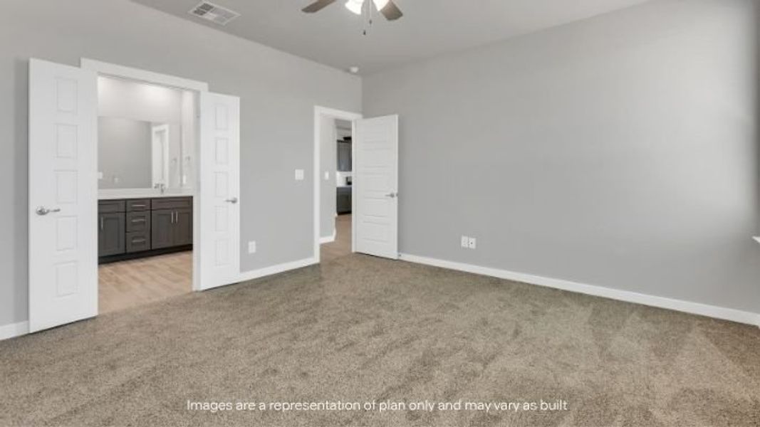 Spacious, unfurnished interior of a new home in Homestead at Parks Bell Ranch, Odessa (Image 14).