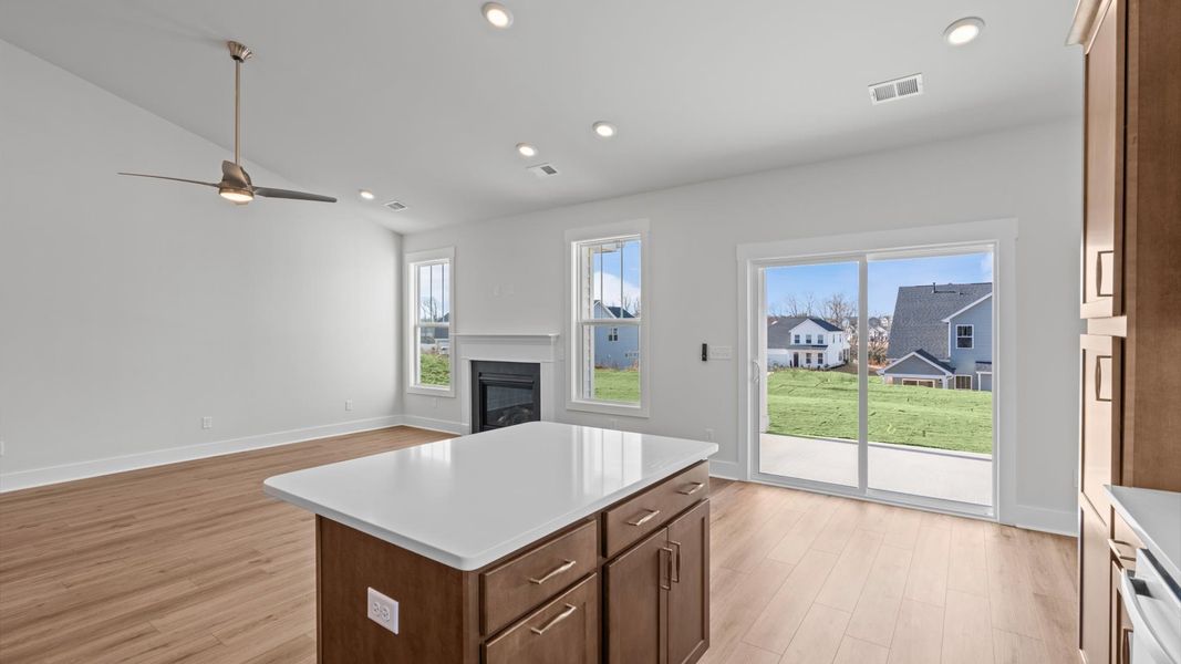 Furnished interior view inside a new home in Woodglen, Piedmont (Image 10).