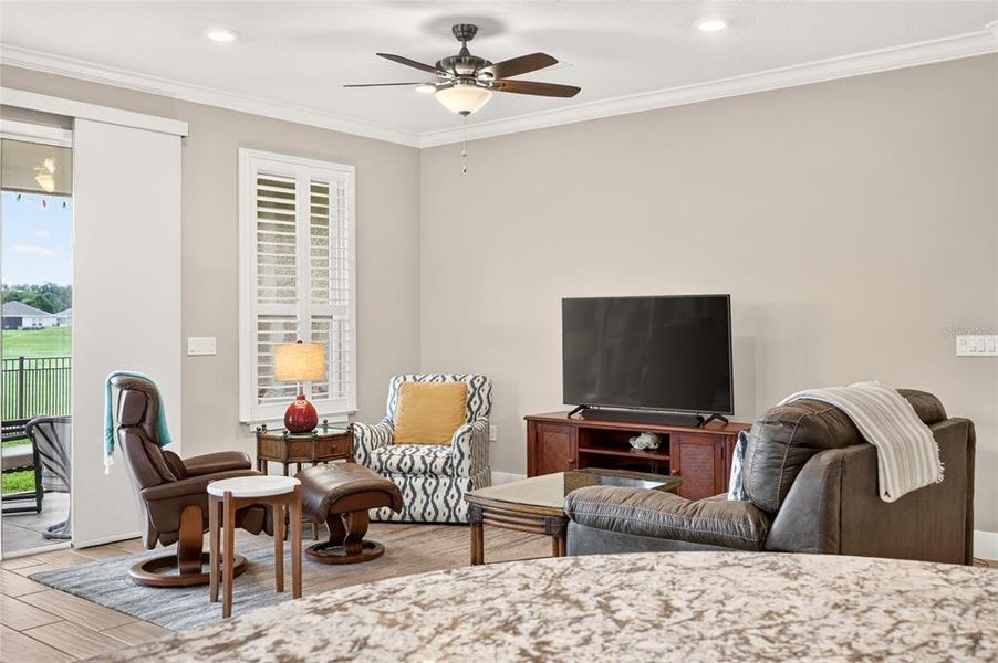 Furnished interior view inside a new home in , Ocala (Image 55).