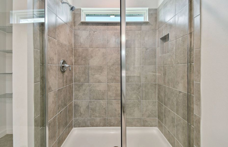 Owner's Walk-In Shower