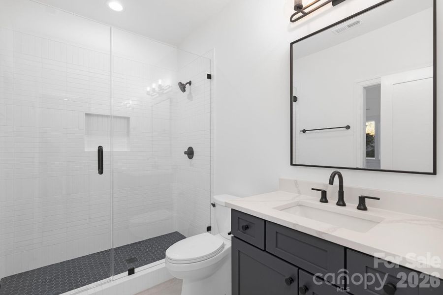 Furnished interior view inside a new home in , Charlotte (Image 30).