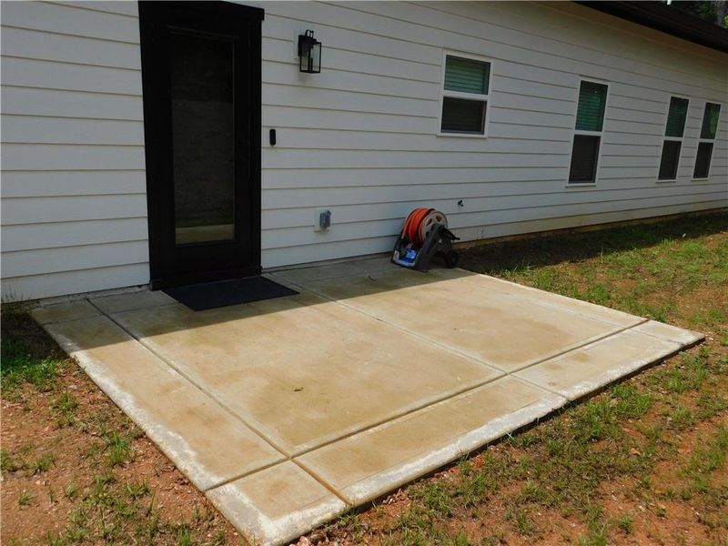 Exterior details and patio area of a home in , Dahlonega (Image 25). Exterior details and patio area of a home in , Dahlonega (Image 25).