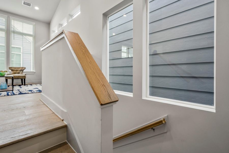 Furnished interior view inside a new home in , Houston (Image 12).