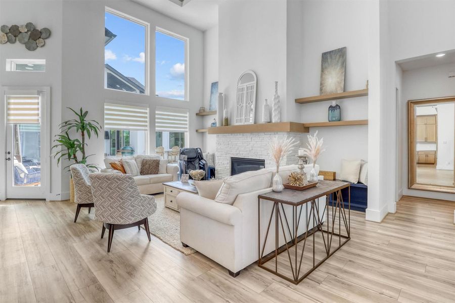 Furnished interior view inside a new home in , Fulshear (Image 4).