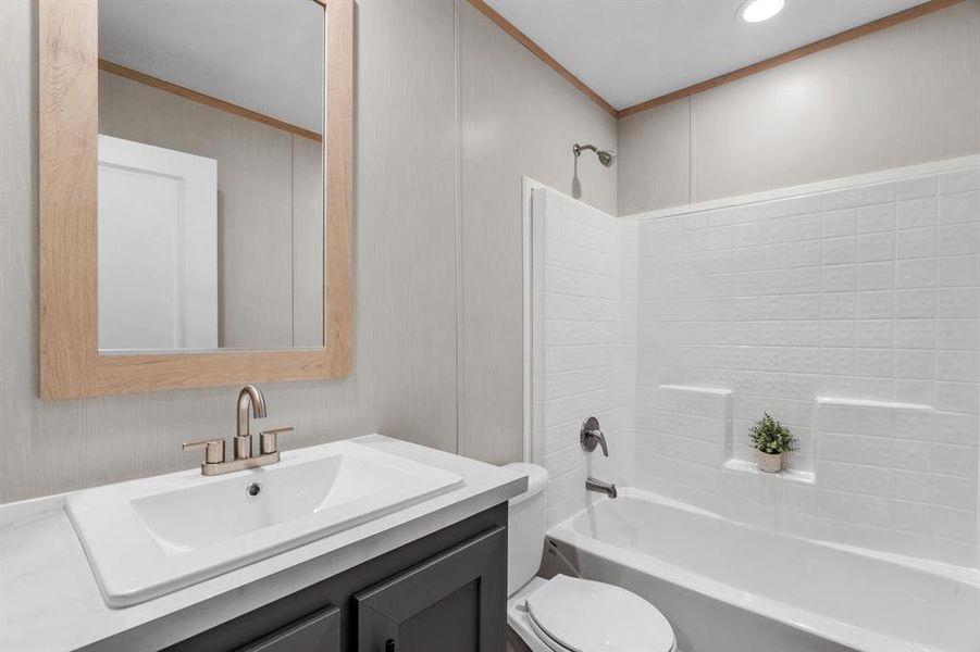Furnished interior view inside a new home in , Granbury (Image 9).